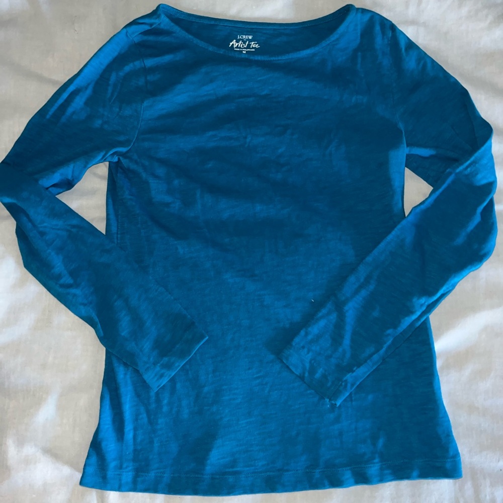 J. Crew Long sleeve 2 shirt bundle size medium